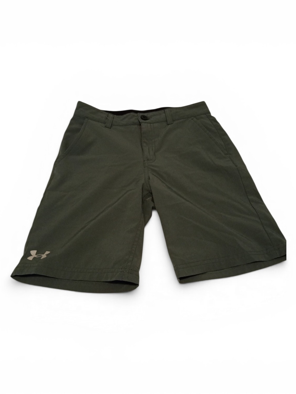 Under Armour Gray Boys' Athletic Shorts